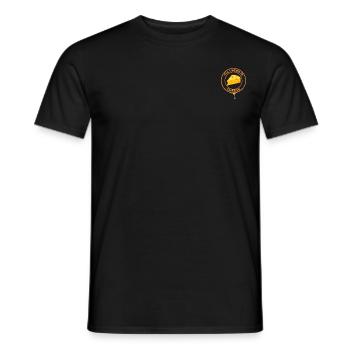 ALL I NEED IS CHEESE - Men's T-Shirt - black - Front - AI Model Male 178 light (178cm)