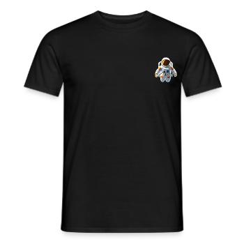 Astronaut - To the moon - Männer T-Shirt - Schwarz - Vorne - AI Model Male 178 light (178cm)