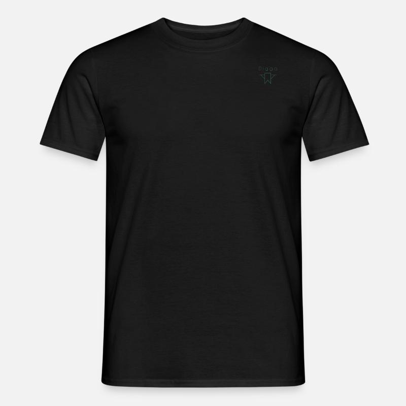 HEY Digga - Männer T-Shirt - Schwarz