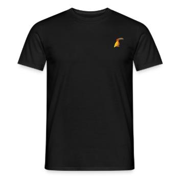 PURA VIDA - Männer T-Shirt - Schwarz - Vorne - AI Model Male 178 light (178cm)