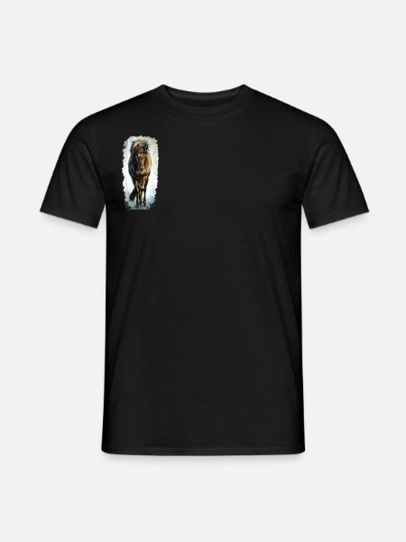 Cheval - T-shirt homme - noir