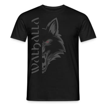 Valhalla Viking Vikings Bjoern Eisenseite - Männer T-Shirt - Schwarz - Vorne - AI Model Male 178 light (178cm)