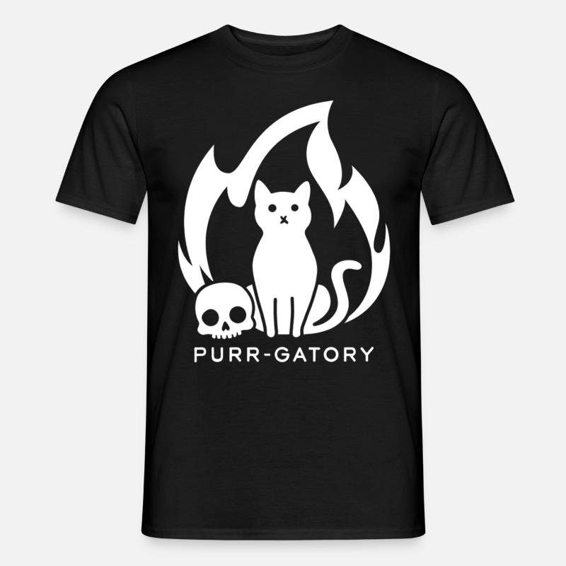 Schnurr-Gatory Weiß - Männer T-Shirt - Schwarz