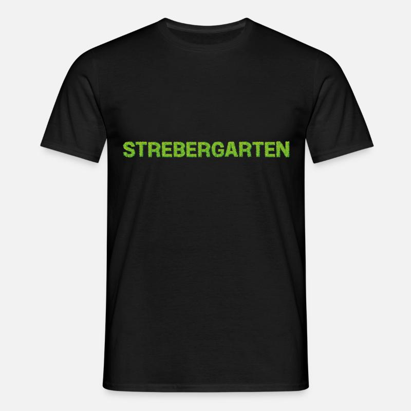 Strebergarten Schrebergarten Kleingarten Garten - Männer T-Shirt - Schwarz
