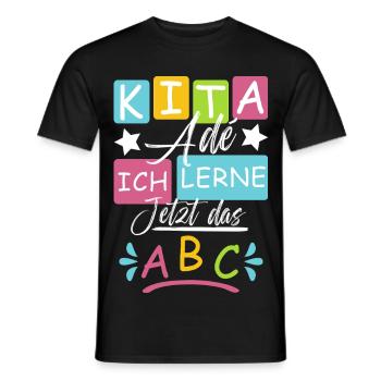 Kita Abgänger 2026 - Männer T-Shirt - Schwarz - Vorne - AI Model Male 178 light (178cm)