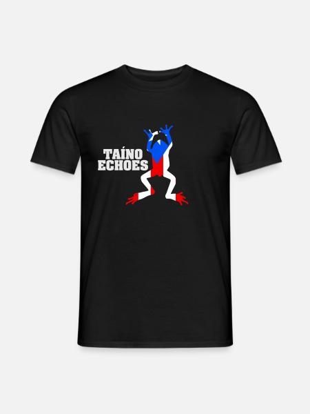 Taíno Echoes Caribbean Ancestry Pride - Men's T-Shirt - black
