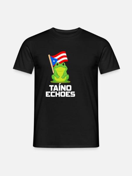 Taíno Echoes Caribbean Ancestry Pride - Men's T-Shirt - black