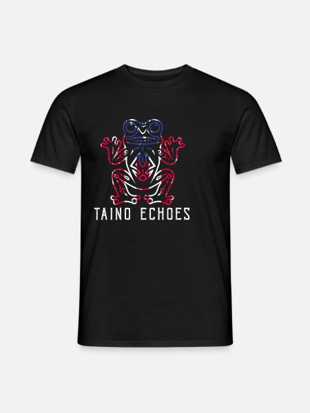 Taíno Echoes Caribbean Ancestry Pride - Men's T-Shirt - black