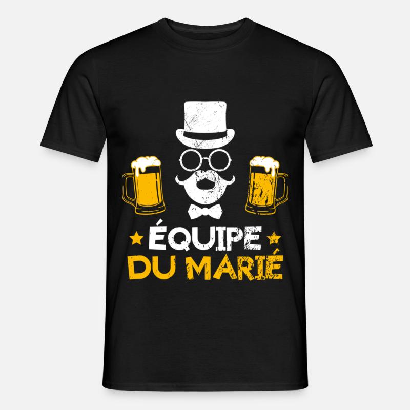 Équipe Du Marié – EVG Style Complice - T-shirt homme - noir