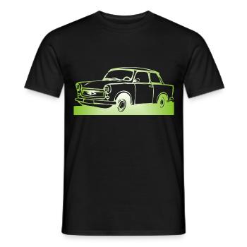  601 Limo Trabi - Männer T-Shirt - Schwarz - Vorne - AI Model Male 178 light (178cm)