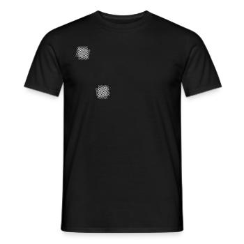 Vogelscheuche Halloween mal ganz schlicht - Männer T-Shirt - Schwarz - Vorne - AI Model Male 178 light (178cm)