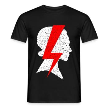 Strajk Kobiet, women rights - Men's T-Shirt - black - Front - AI Model Male 178 light (178cm)