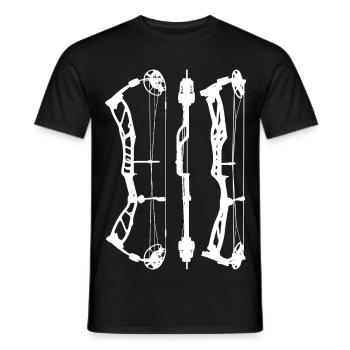 EliteBasin_PlanW - T-shirt homme - noir - Devant - AI Model Male 178 light (178cm)