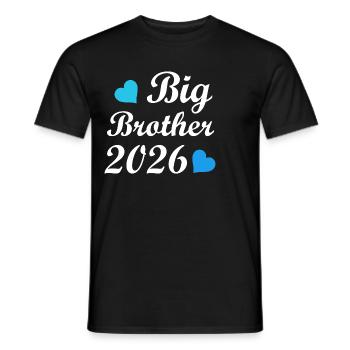 Annonce de Big Brother 2026 - T-shirt homme - noir - Devant - AI Model Male 178 light (178cm)