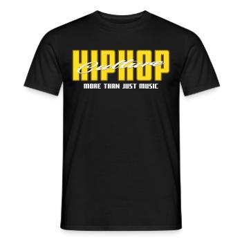 Hip Hop Culture - More Than Just Music - Männer T-Shirt - Schwarz - Vorne - AI Model Male 178 light (178cm)