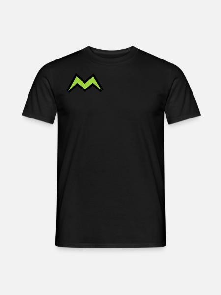 Green M - Men's T-Shirt - black