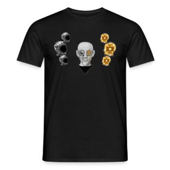 Bipolar Disorder - Men's T-Shirt - black - Front - AI Model Male 178 light (178cm)