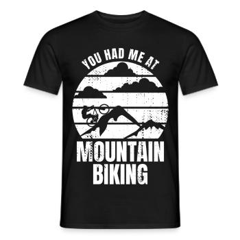 Vététistes - T-shirt homme - noir - Devant - AI Model Male 178 light (178cm)