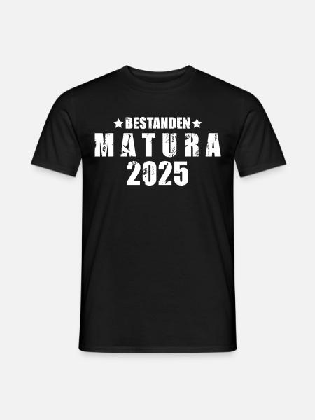 Matura 2025 - Männer T-Shirt - Schwarz