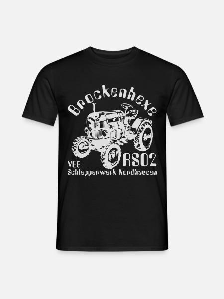 Traktor RS02 Brockenhexe - Männer T-Shirt - Schwarz