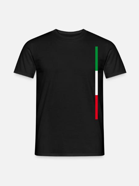 NRW Flag Style Stripes - Men's T-Shirt - black