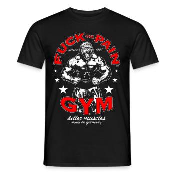 Gym FTP Gorilla - Männer T-Shirt - Schwarz - Vorne - AI Model Male 178 light (178cm)