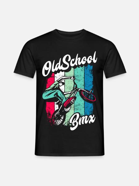 BMX Fahrrad | BMX Rad | Cooles BMX | Geschenkidee - Männer T-Shirt - Schwarz