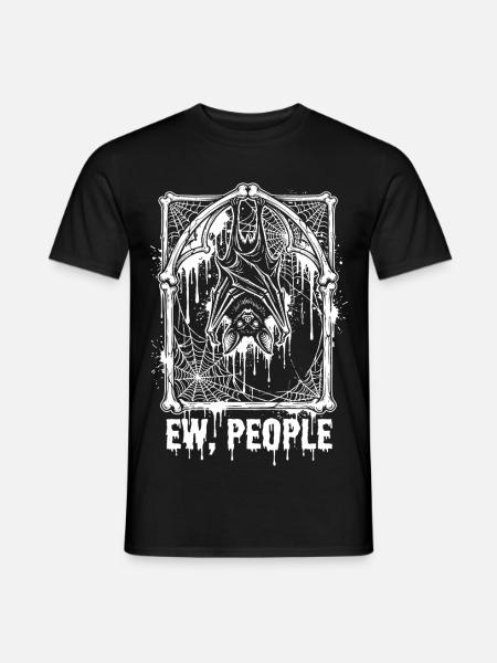 Ew People Bat Gothic - Men's T-Shirt - black