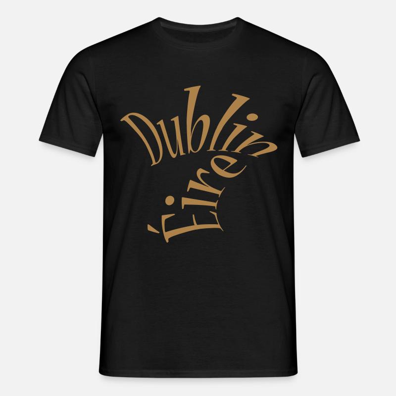 Dublin - Männer T-Shirt - Schwarz