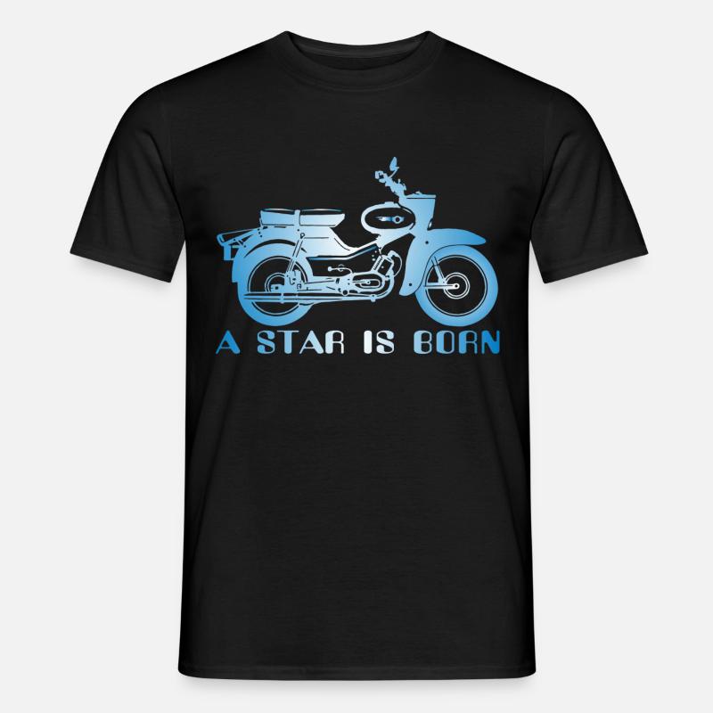 Simson Star is Born - Männer T-Shirt - Schwarz