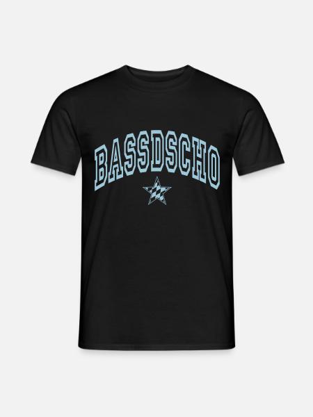 Bassdscho Farbwechsel - Männer T-Shirt - Schwarz