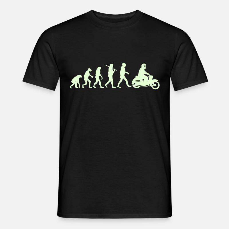 avaler évolution - T-shirt homme - noir