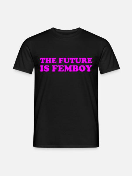 The Future Is Femboy - Men's T-Shirt - black