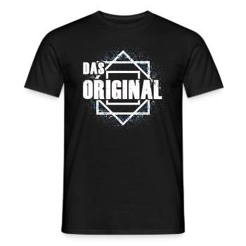 Das Original Partnershirt - Männer T-Shirt - Schwarz - Vorne - AI Model Male 178 light (178cm)