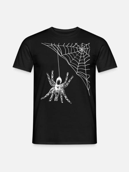 Spinne - Männer T-Shirt - Schwarz