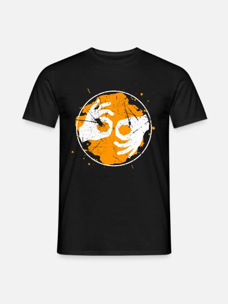 Zyklus Textur Chat Sprache cooles Geschenk - Männer T-Shirt - Schwarz