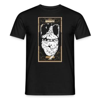 Glas Archäologie Entdeckung Geschenk - Männer T-Shirt - Schwarz - Vorne - AI Model Male 178 light (178cm)