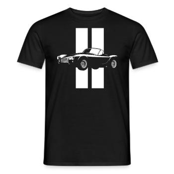 1963 Shelby 289 Cobra 01 - T-shirt homme - noir - Devant - AI Model Male 178 light (178cm)