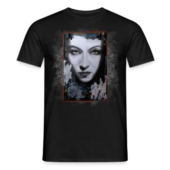 Esprits: Whitby | gothique - T-shirt homme - noir - Devant - AI Model Male 178 light (178cm)
