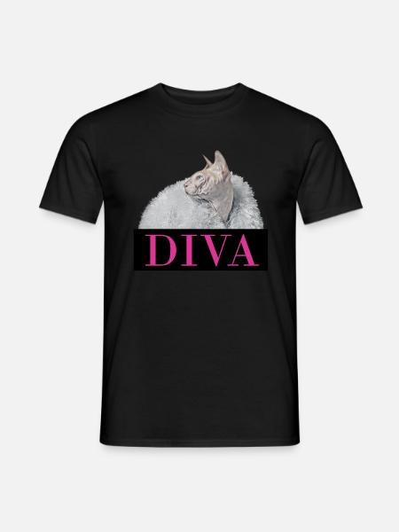 Naked Cat - DIVA - Men's T-Shirt - 