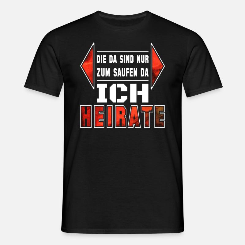 JGA Sprit sida centrum - T-shirt herr - svart