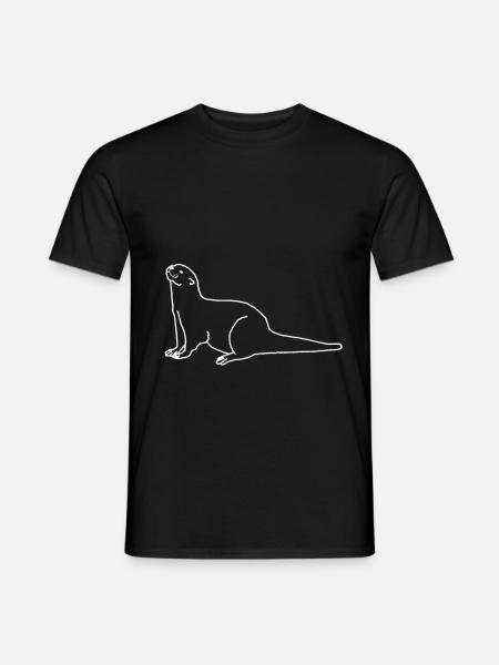Otter - Men's T-Shirt - black