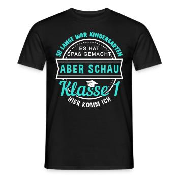 Cadeaux d'école maternelle - T-shirt homme - noir - Devant - AI Model Male 178 light (178cm)