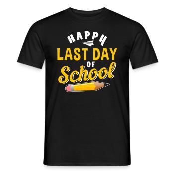 Cadeaux d'école maternelle - T-shirt homme - noir - Devant - AI Model Male 178 light (178cm)