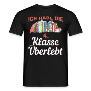 Schule Kindergarten Klasse Geschenke - Männer T-Shirt - Schwarz - Vorne - AI Model Male 178 light (178cm)
