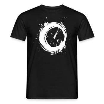 Cercle de cercle - T-shirt homme - noir - Devant - AI Model Male 178 light (178cm)