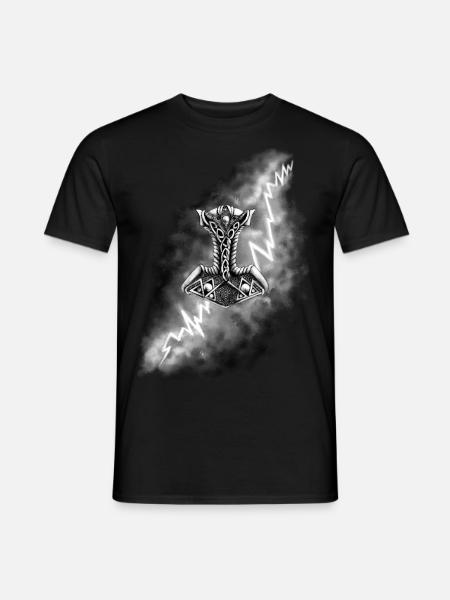 Thor's hammer - Men's T-Shirt - black