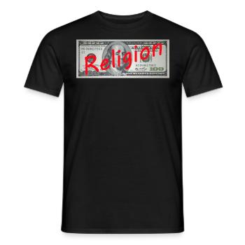 RELIGION - T-shirt homme - noir - Devant - AI Model Male 178 light (178cm)