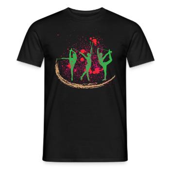 Gardetanz Schautanz show dance gift gift idea - Men's T-Shirt - black - Front - AI Model Male 178 light (178cm)