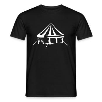 circus - Men's T-Shirt - black - Front - AI Model Male 178 light (178cm)